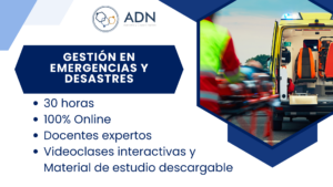 Curso: Gestión en Emergencias y Desastres. E-learning. 30 horas. Capacitación online, Cursos virtuales, Formación a distancia, Aprendizaje digital, Plataforma e-learning, Educación en línea, Cursos interactivos, Desarrollo profesional online, Certificación digital, Aula virtual